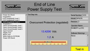 Power Supply End-of-Line Testing